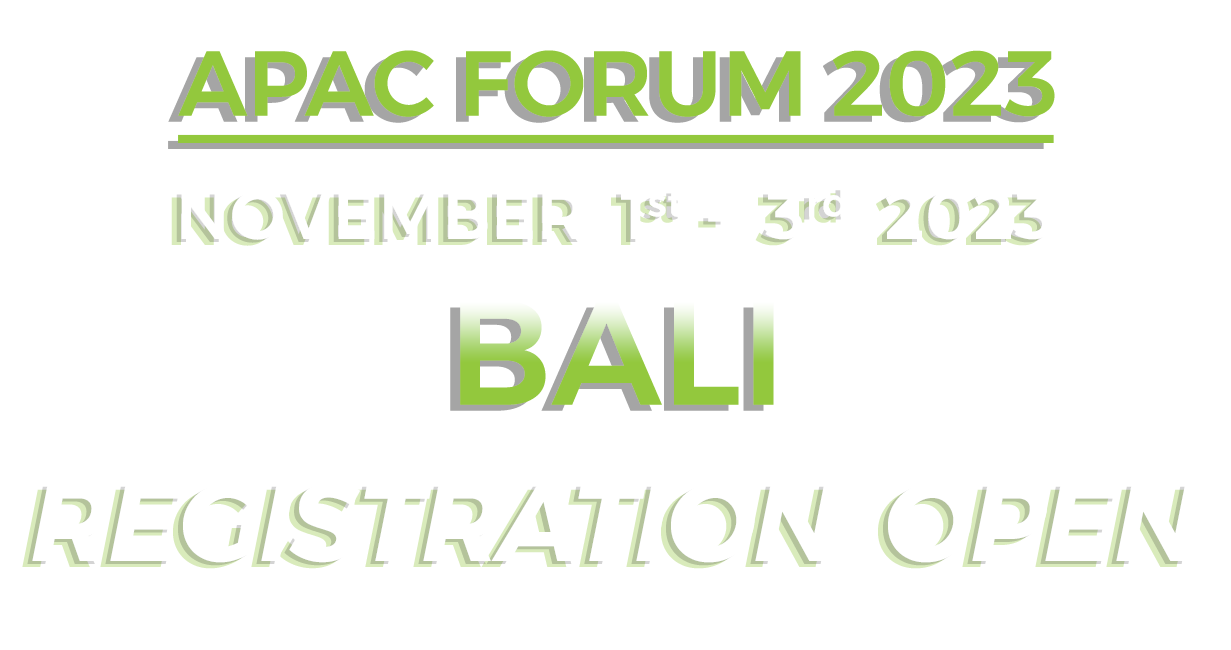 APAC 2023 Registration now open