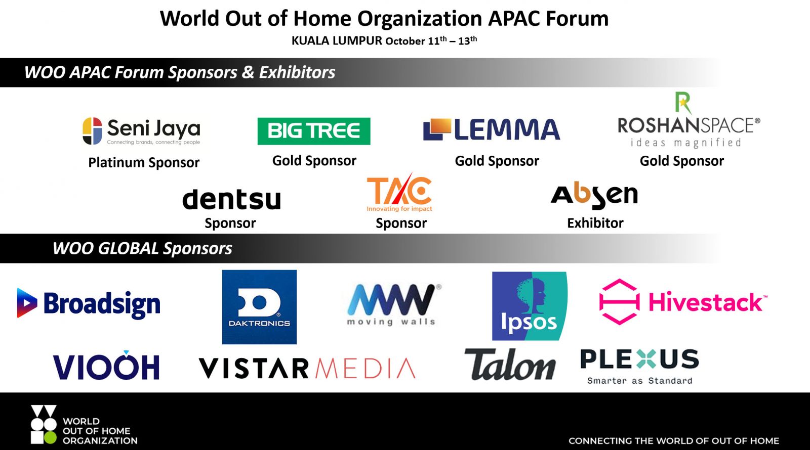 APAC Sponsors