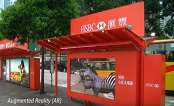 Hong Kong: Innovate for HSBC (AR Campaign) - JCDecaux Cityscape