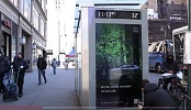 USA: Mazda QR Code on Bus Shelter