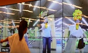 China: Drinks brand Vita created an AR-powered TV wall in Shanghai station