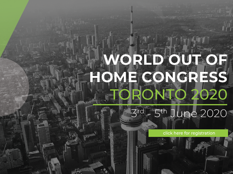 Registration opens for World Out of Home Congress in Toronto