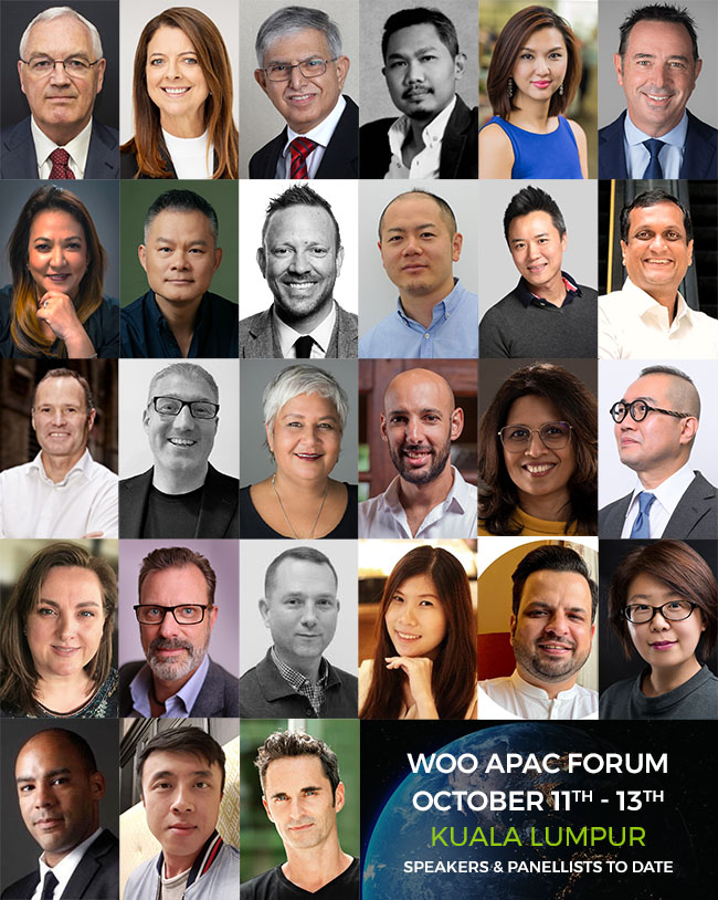 WOO APAC Forum: Top Speakers set to highlight the strengths and potential of OOH in the region - MORE SPEAKERS ANNOUNCED