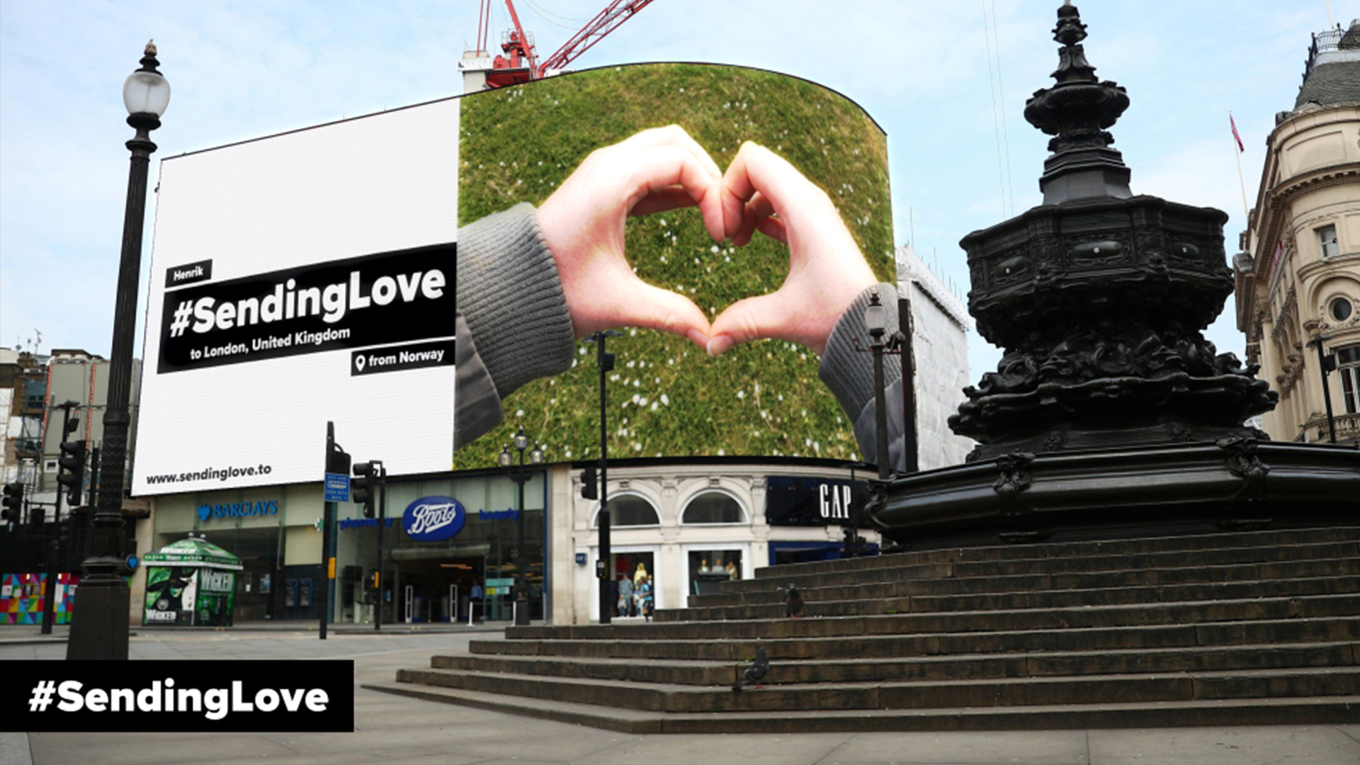 Biggest ever User-Generated Digital OOH Campaign ‘Sending Love’ wins at Drum Awards for Talon, Grand Visual, Plexus and WOO