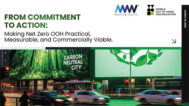 Making Net Zero OOH Practical, Measurable, and Commercially Viable