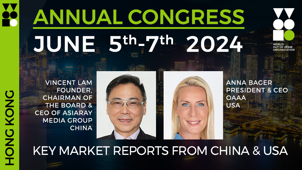 The US and China: Exclusive analysis of the world's two biggest OOH markets set for WOO Global Congress in June