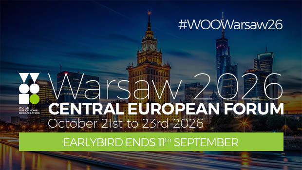 Early Bird rates for the WOO Central Europe Regional Forum, Warsaw, close September 11