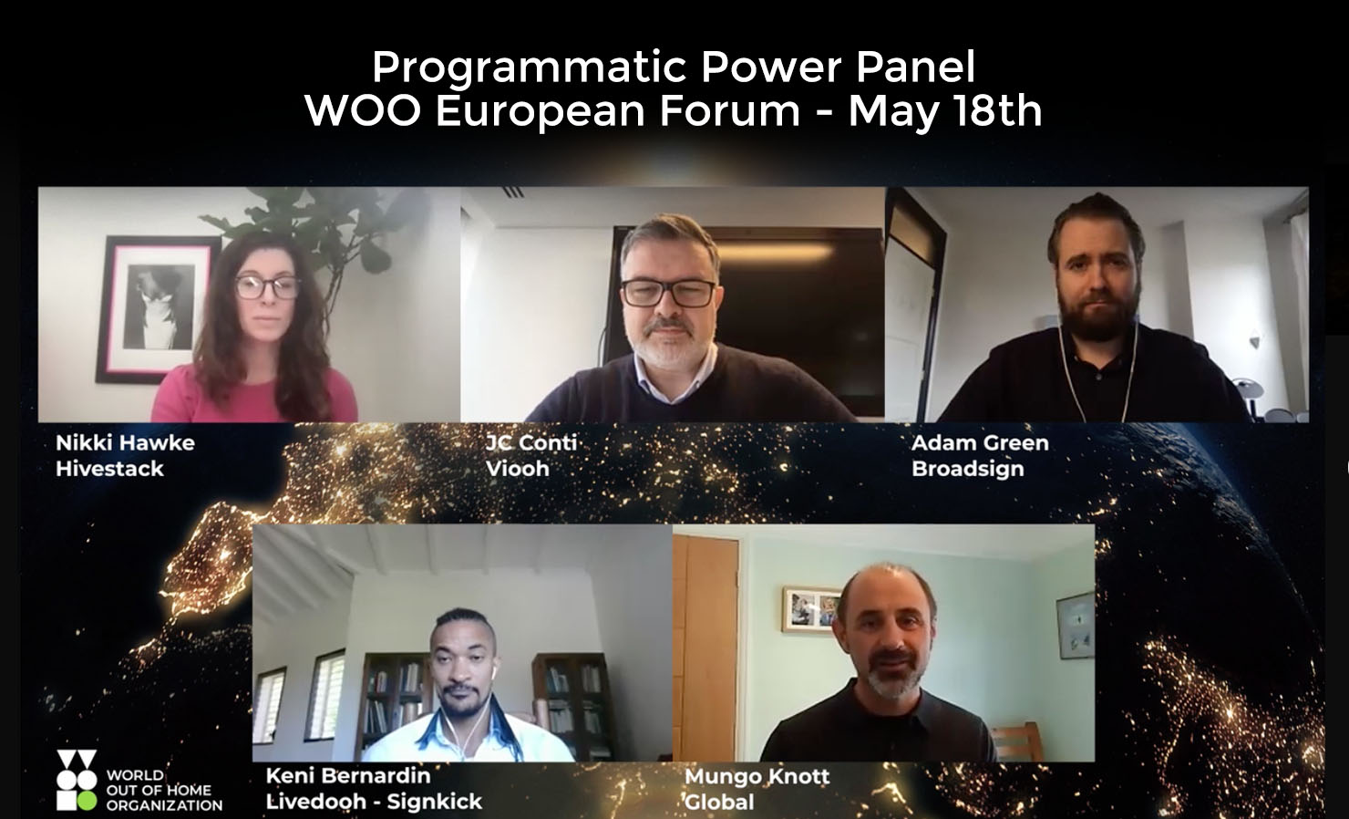 WOO European Forum May 18th – Join our Programmatic Power Panel moderated by Mungo Knott of Global Outdoor