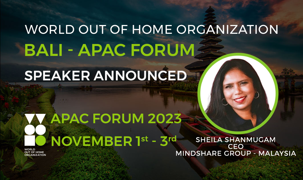 Mindshare Group Malaysia CEO Sheila Shanmugam to speak at WOO Asia Forum in Bali