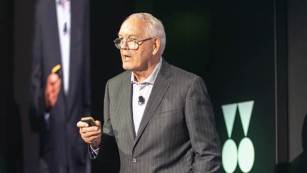 Tom Goddard, WOO President, addressing the London 2026 Congress