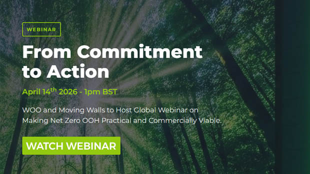 Watch: Making Net Zero OOH Practical, Measurable and Commercially Viable