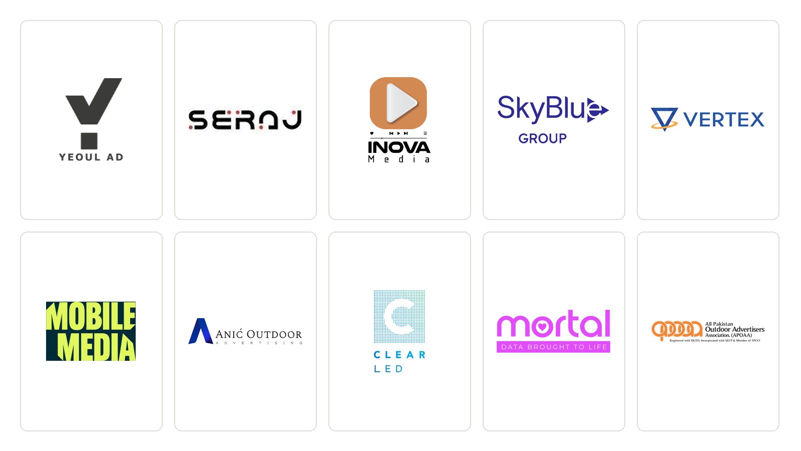 World Out Of Home Organization gains ten new members