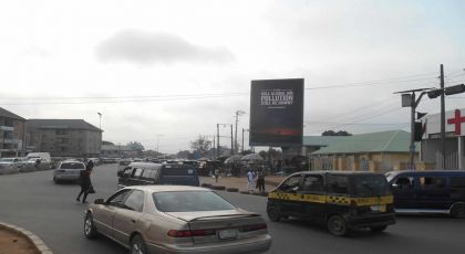 Owerri, Imo State, Nigeria: Wetheral/Mbaise Road Roundabout