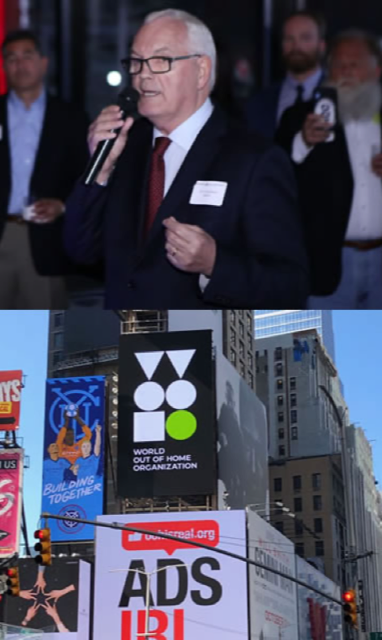 President Tom Goddard introduces World Out of Home Organization to New York Digital Signage Week