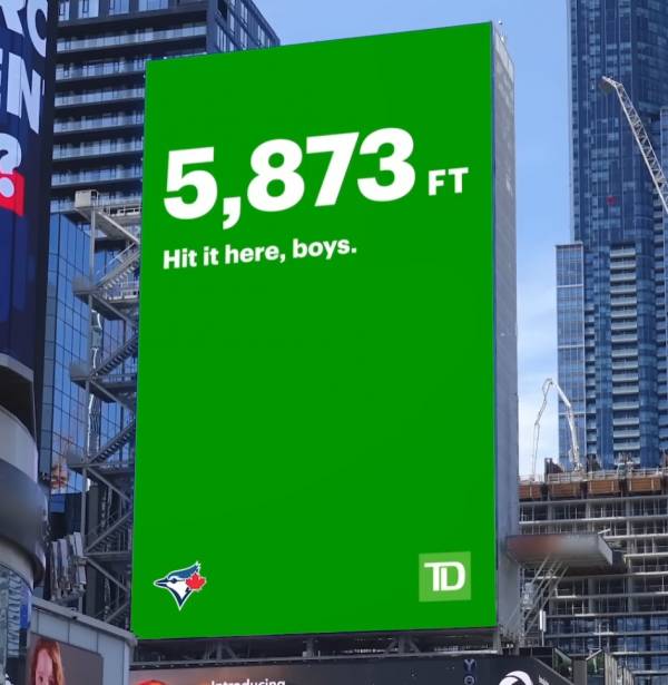 Blue Jays “Hit It Here” 